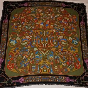Hermès Folklore d'Henri d'Origny Scarf